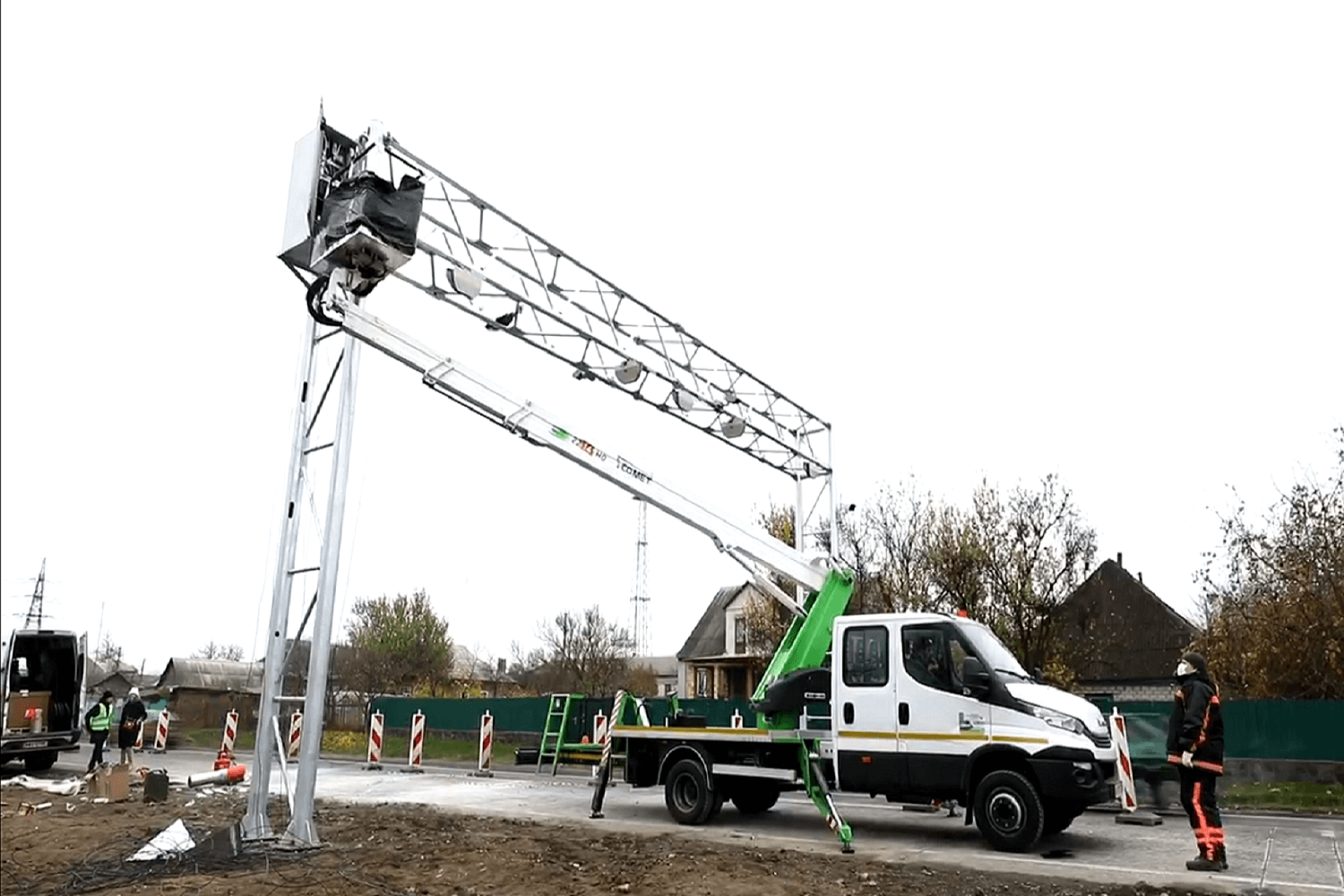 Монтаж майданчику