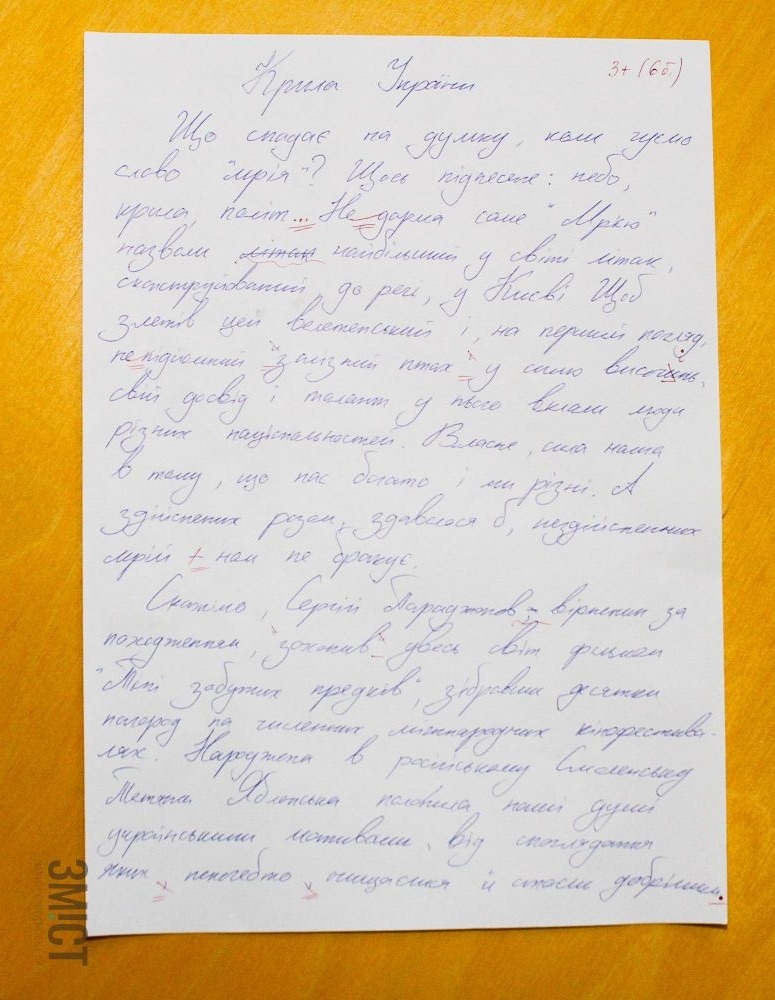 Диктант Івана Сватенка