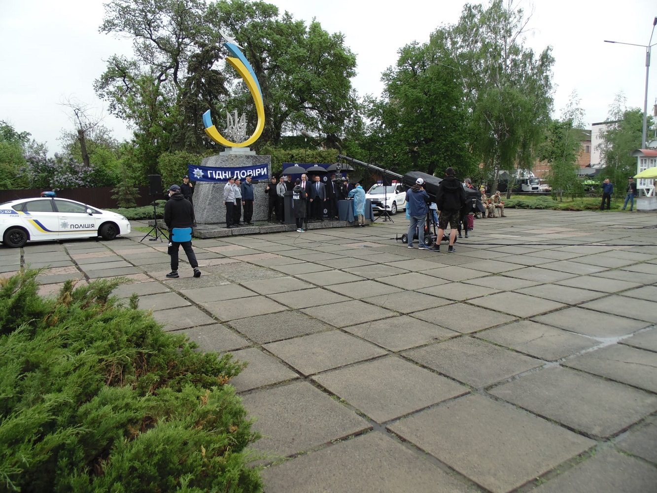 Зйомки фільму в Лубнах