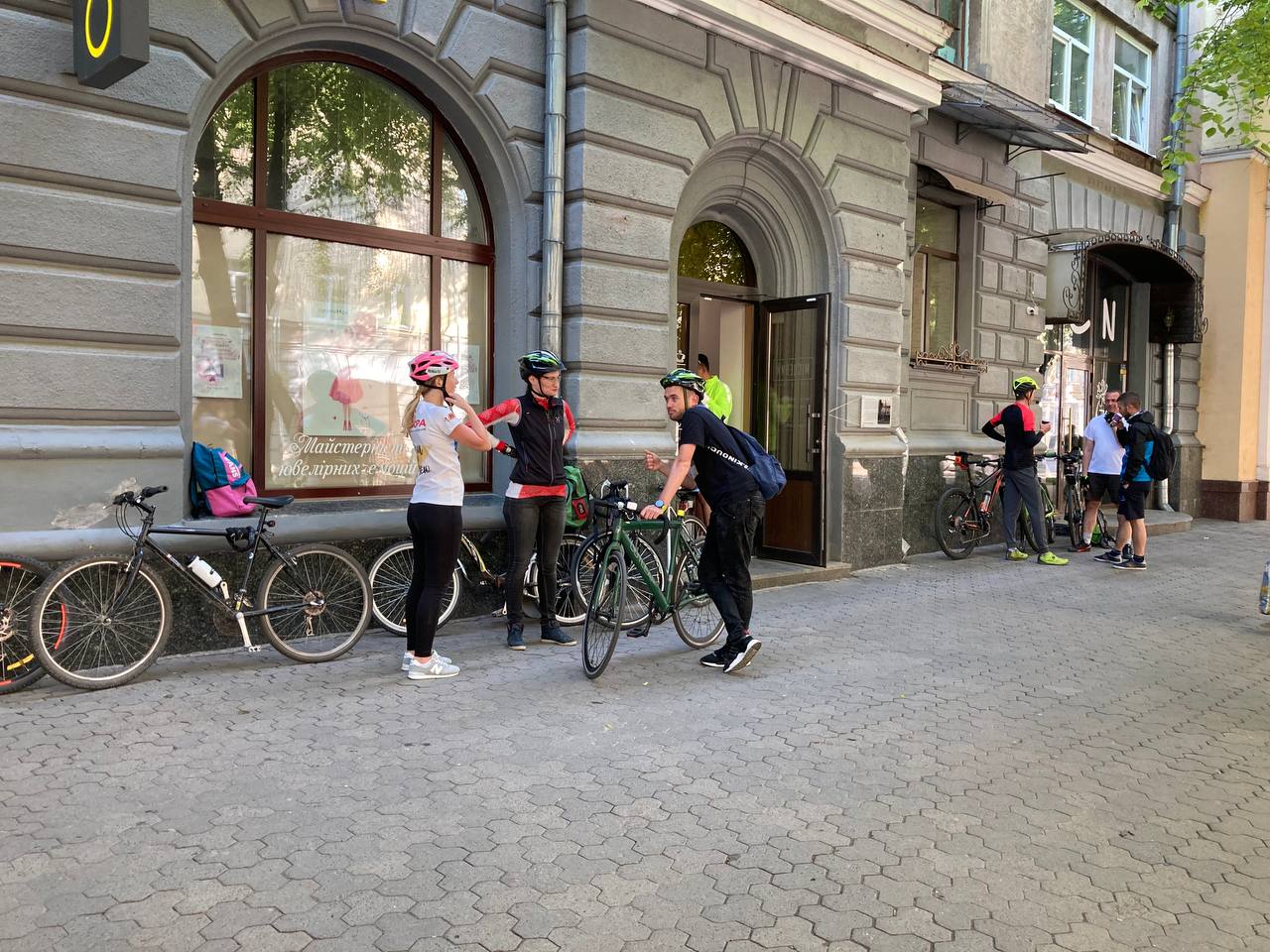 У Полтаві відбулася акція «Велосипедом на роботу»