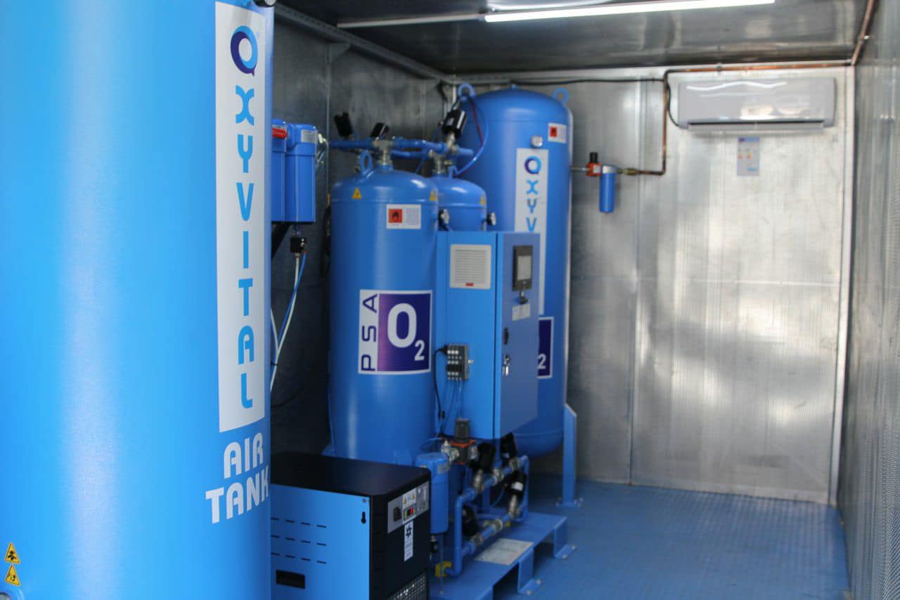 Киснева станція в лікарні «Кременчуцька»