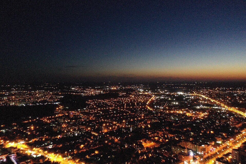 Нічна Полтава. Ілюстративне фото