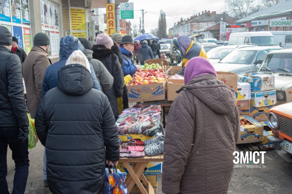 Прилегла до Центрального ринку вулиця.