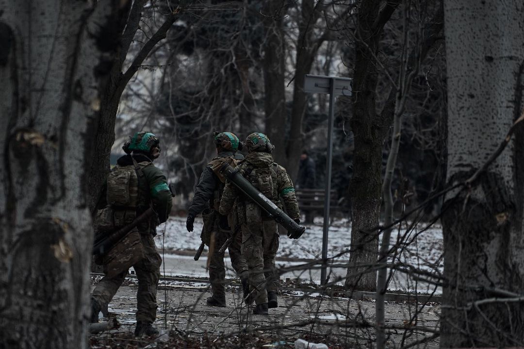 Українські воїни у Бахмуті. Ілюстративне фото