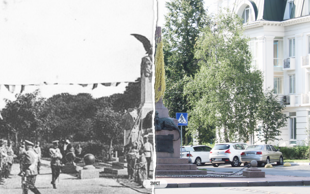 Старі таблички з памʼятника Келіну передадуть музею Полтавської битви. Памʼятник Келіну з'явився 1909 року. Які зміни чекають на нього?