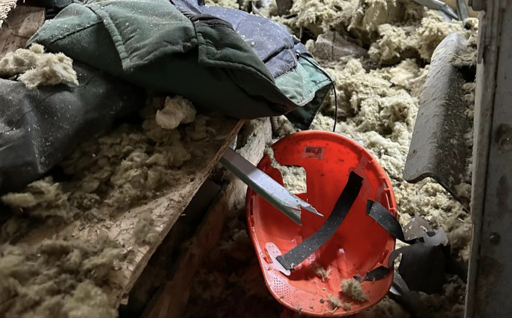 Наслідки обстрілу Гоголевого