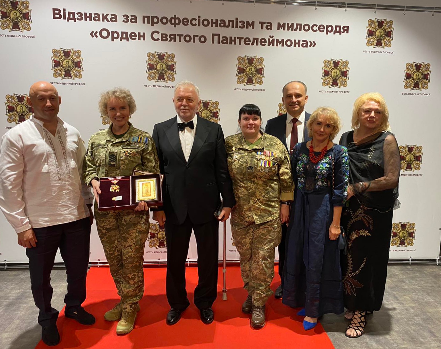 Зліва – Дмитро Щербань, Світлана Поліковська