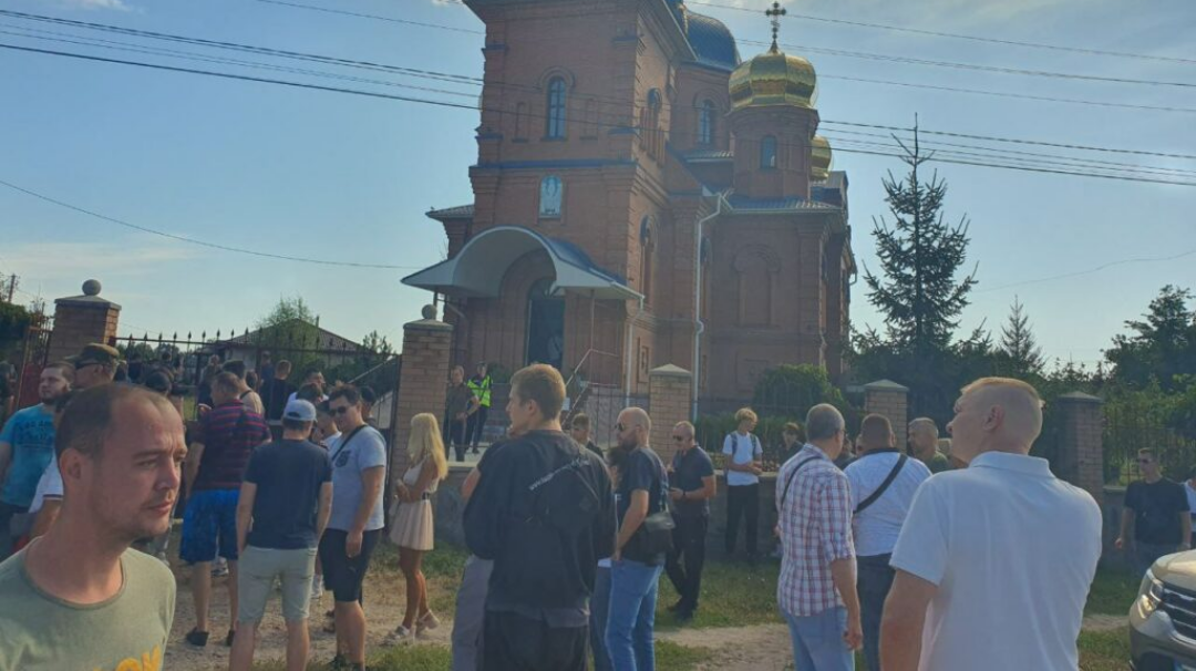 Акція За Вихід Храму В Піщаному З Московської Церкви