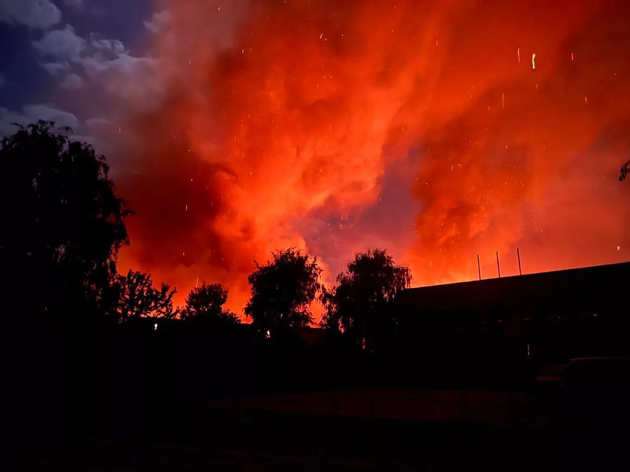 Наслідки удару по Черкащині 1 жовтня