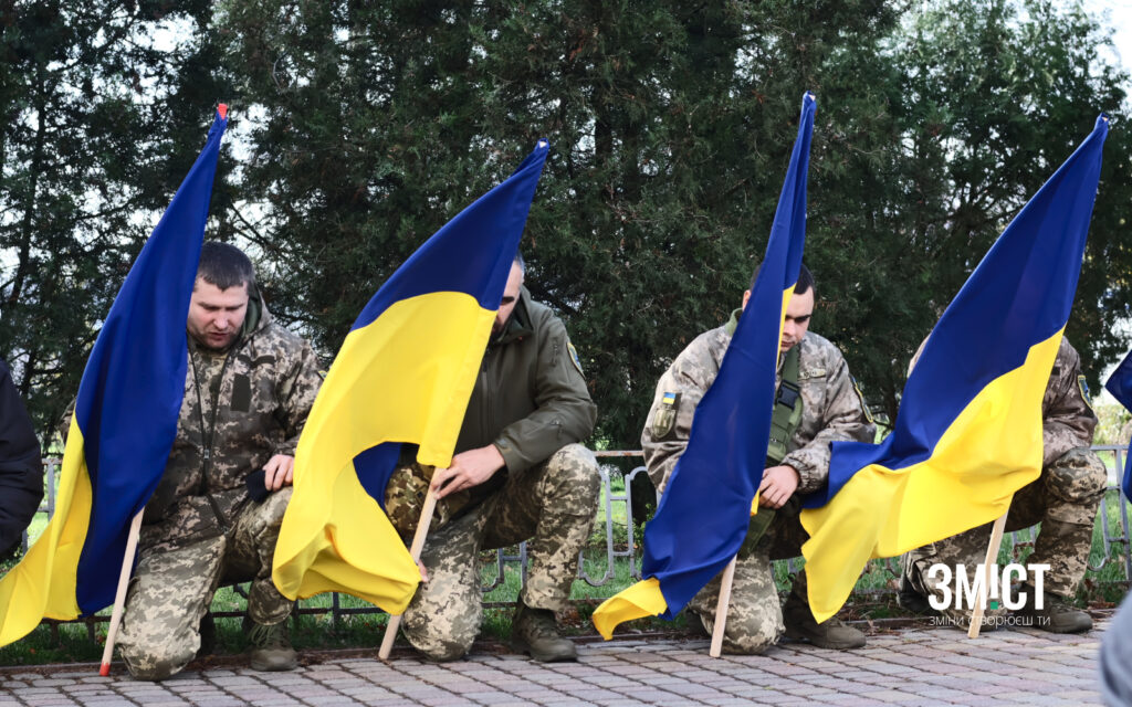 Загиблих героїв провели у вічність в Полтаві