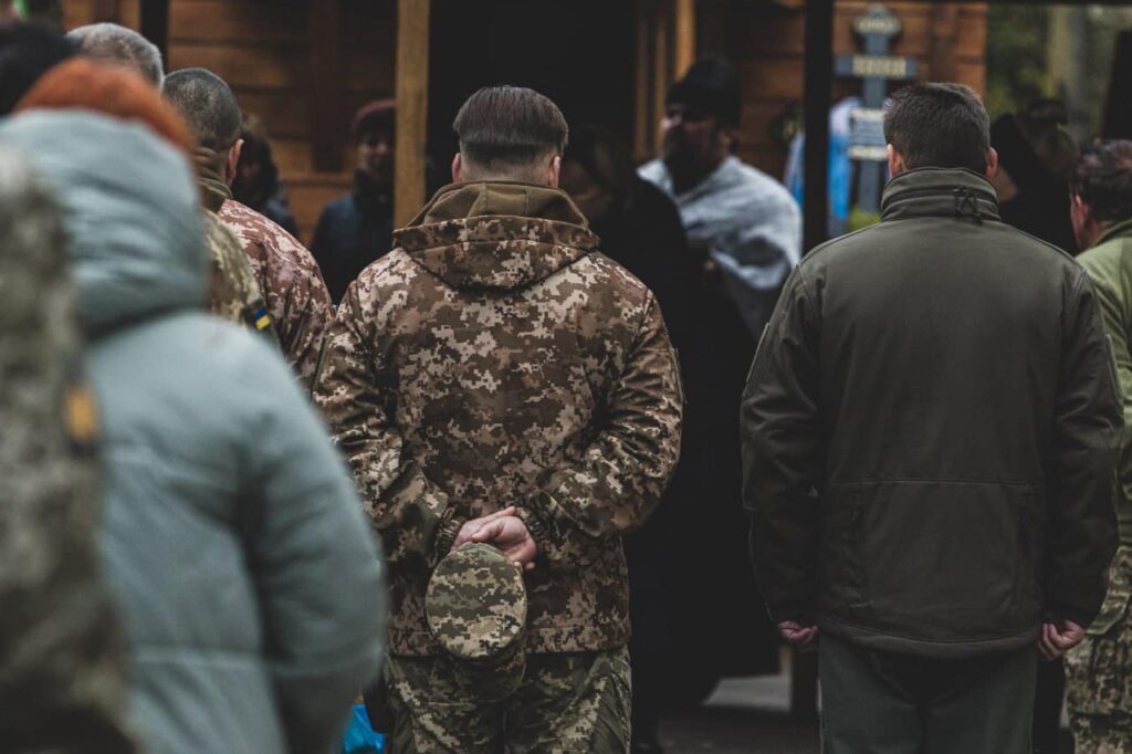 Микола Завада на щиті. Прощання на Полтавщині