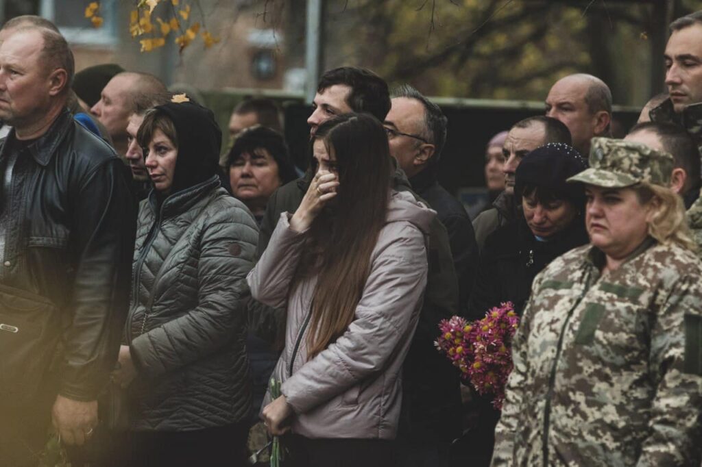 Микола Завада на щиті. Прощання на Полтавщині