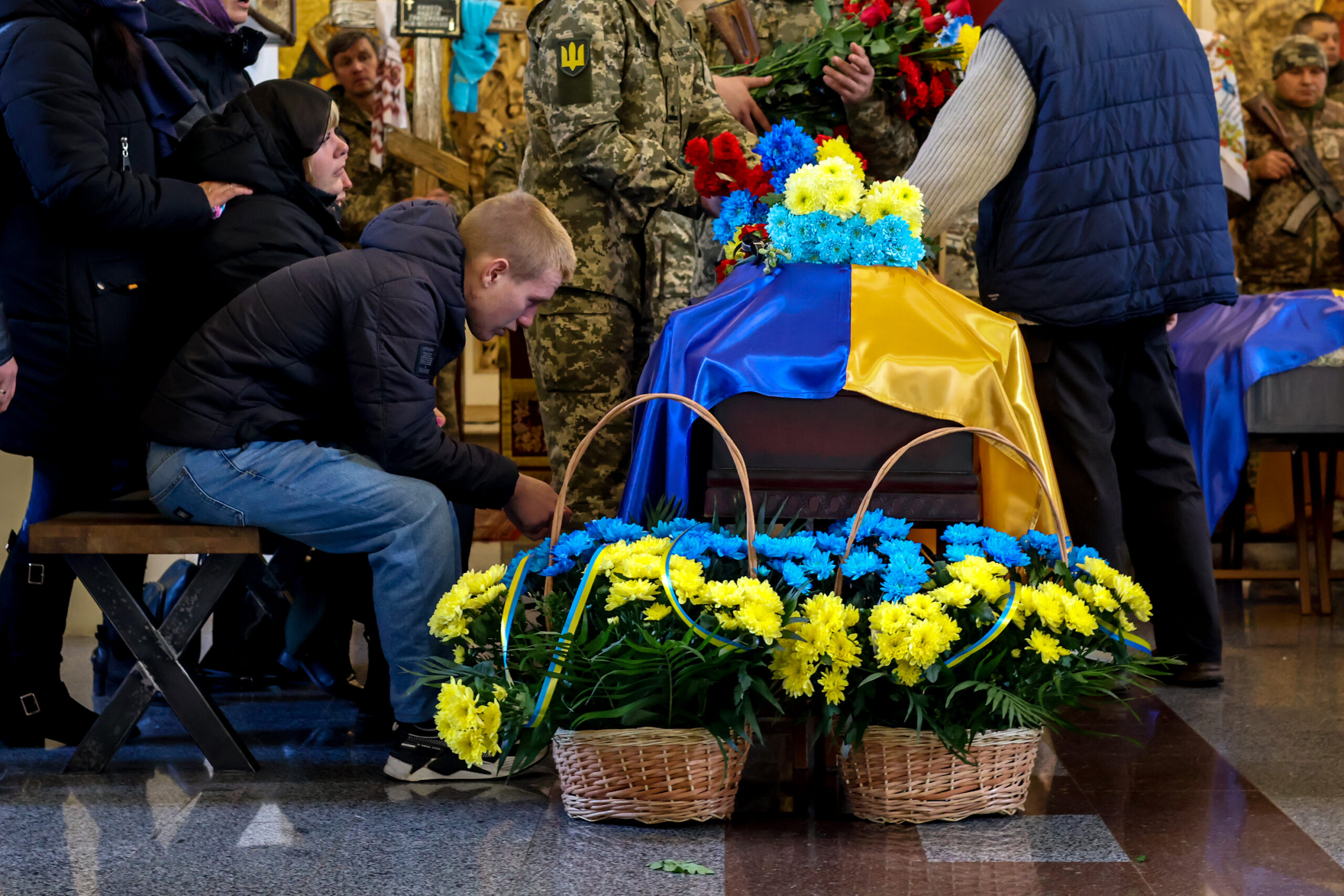 Прощання з героєм у Полтаві