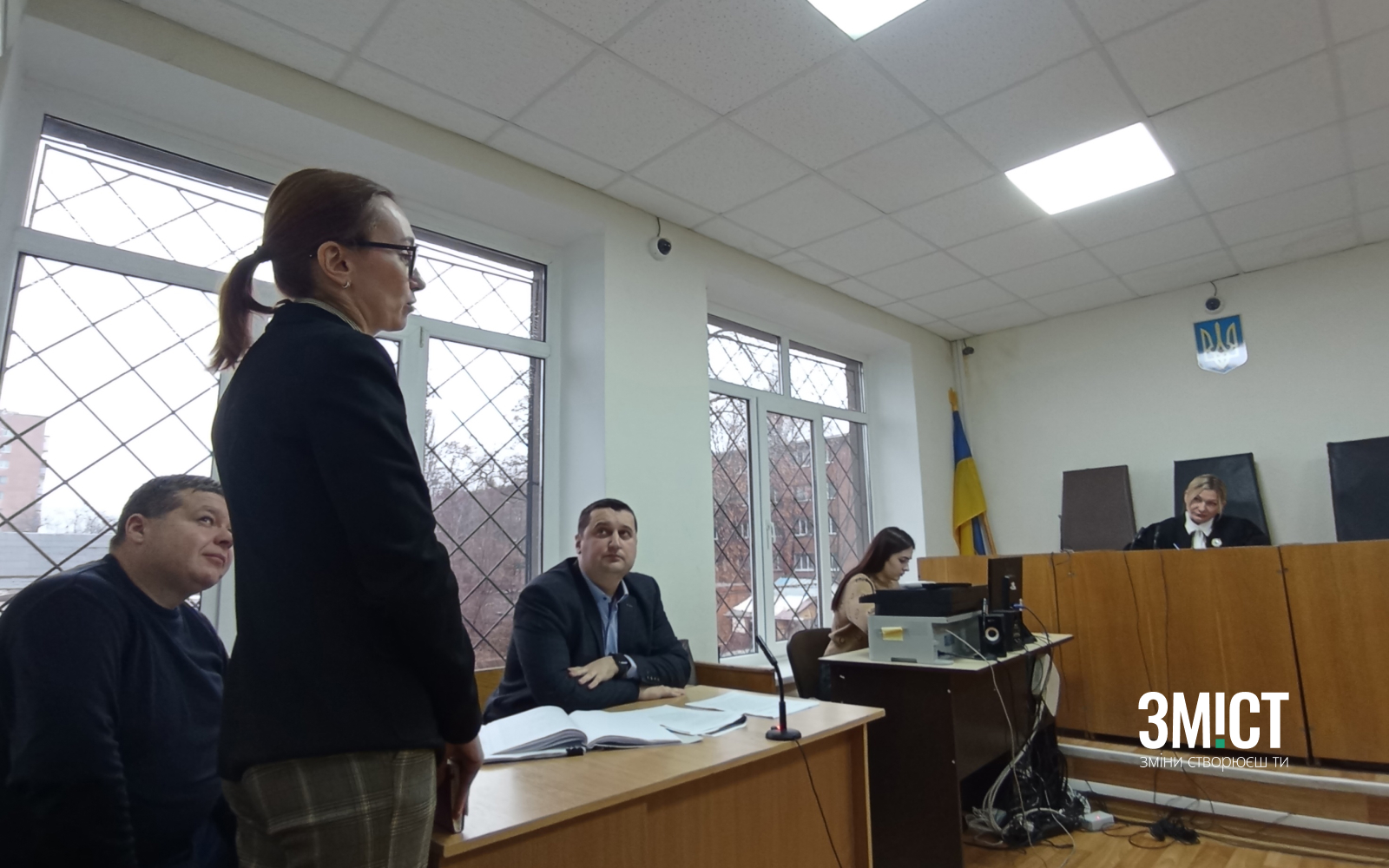 Ольга Данилова на допиті в суді у справі Ігоря Скорика