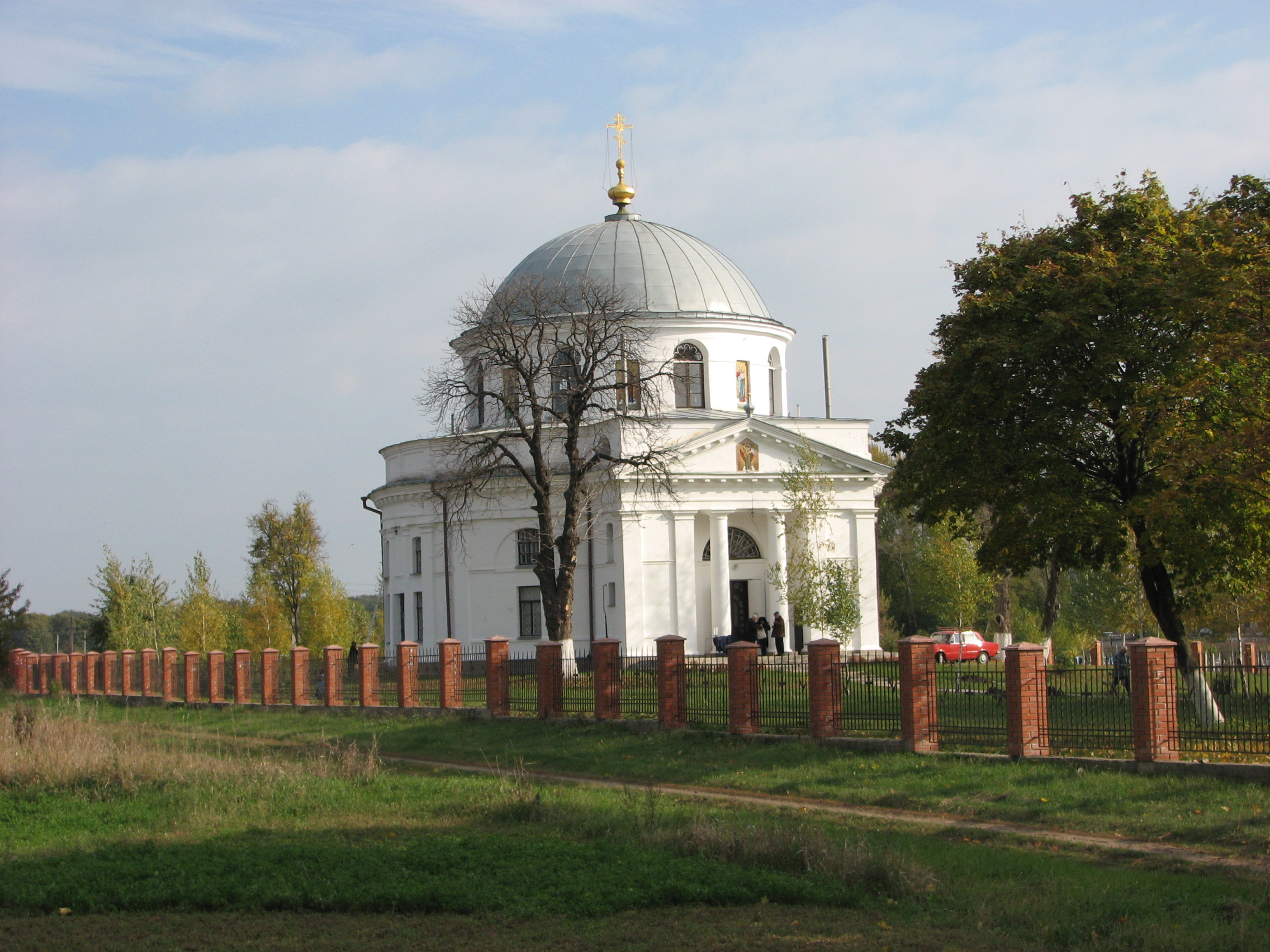 Ілюстративне фото. Миколаївська церква на території регіонального ландшафтного парку «Диканський»