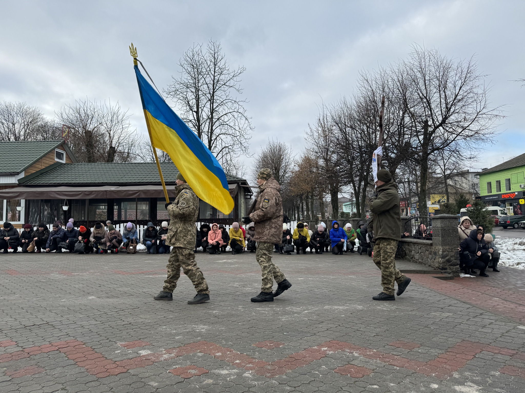 Прощання з Тарасом Савченком