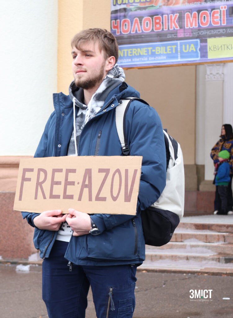 Акція на підтримку полонених