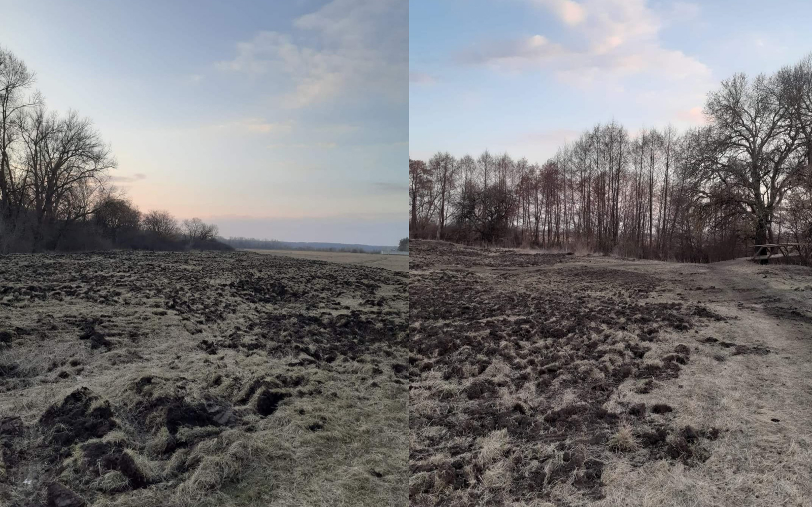 Обробіток пасовищ під Новими Санжарами