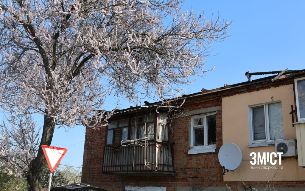 Обстріляний гуртожиток