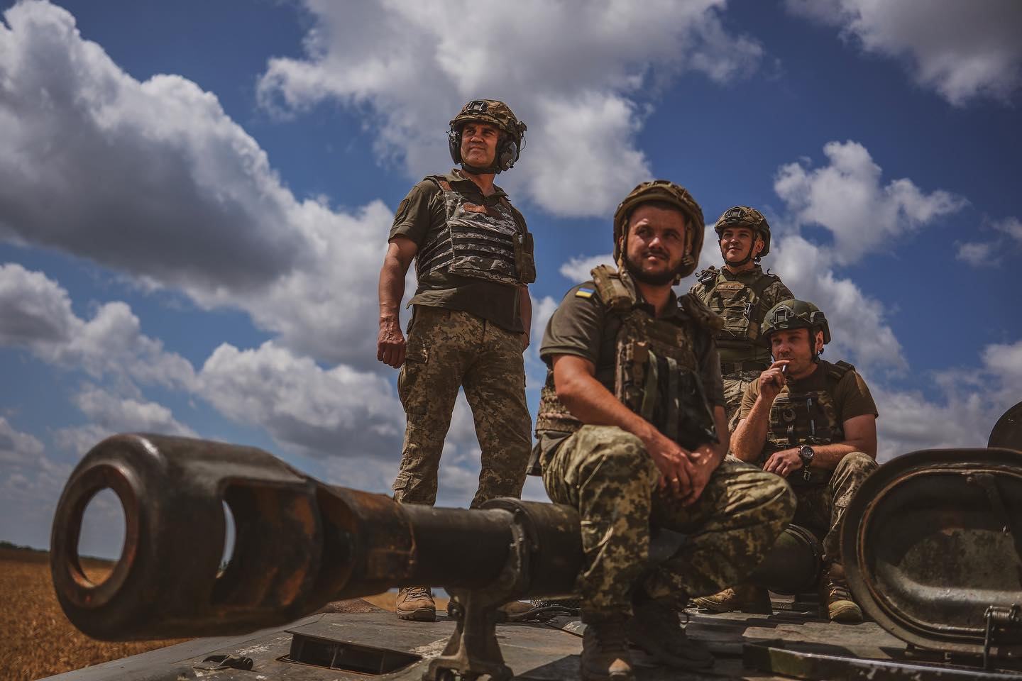 Фронтова світлина в Україні. Літо 2023