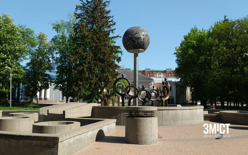 Фонтани в Полтаві