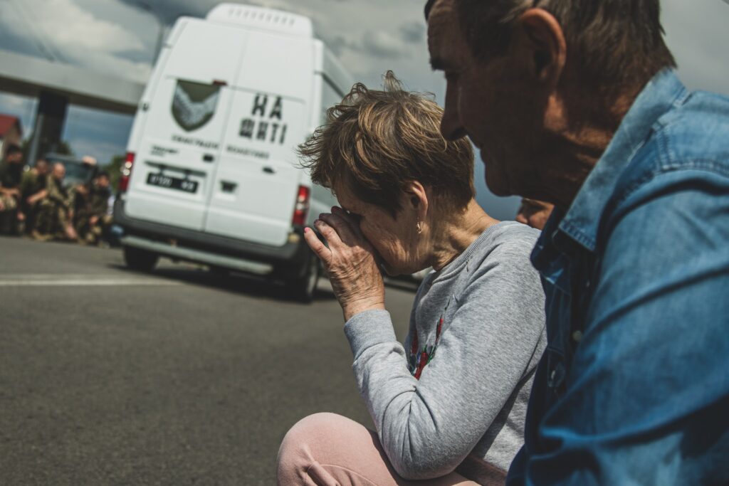 воїн на щиті