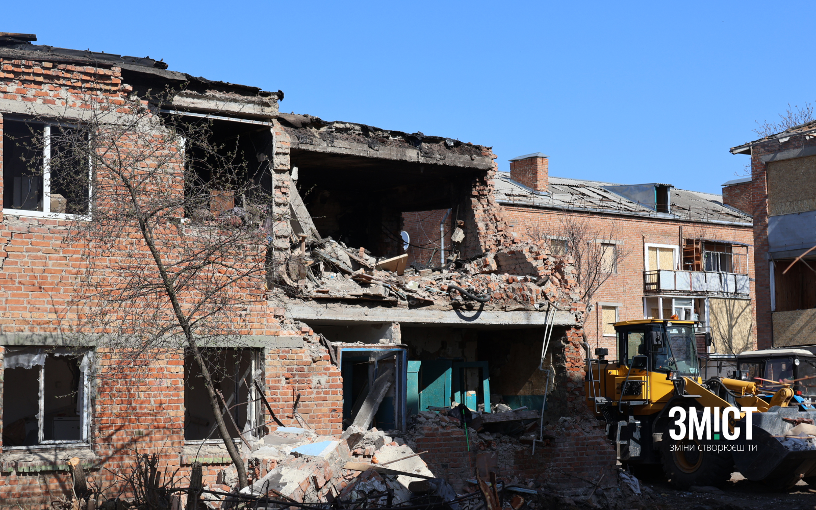 Гуртожиток під Полтавою, куди влучила ракета