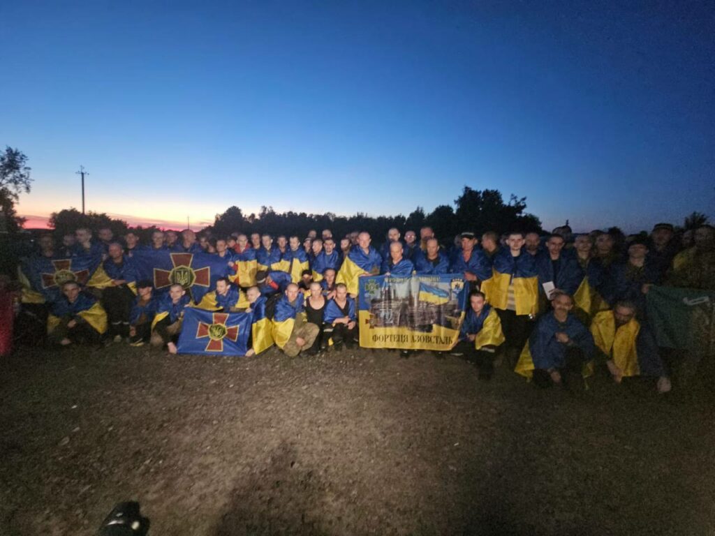 обмін полоненими. Тарас Коваль з побратимами