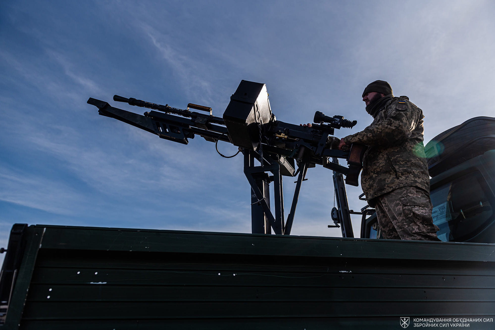 Ілюстрація. Воїн мобільної вогневої групи