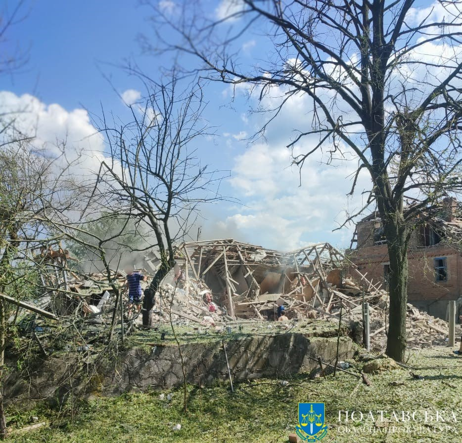 ракета X-59 удар Полтава