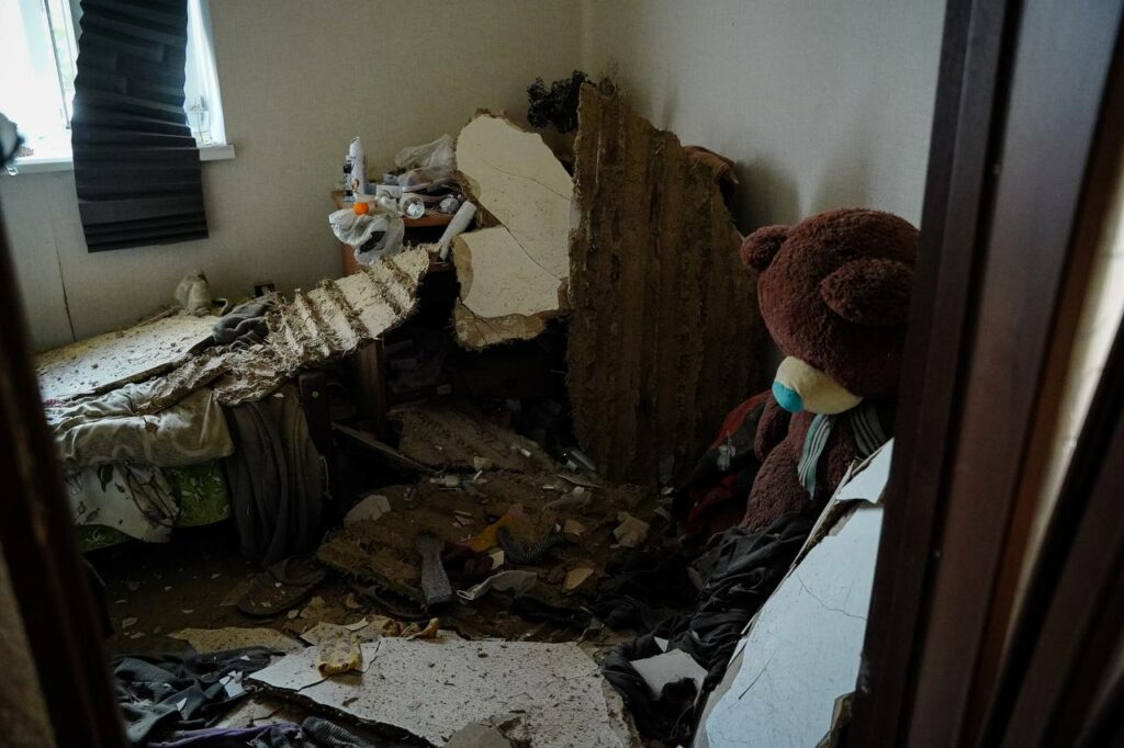 наслідки обстрілу в Полтаві