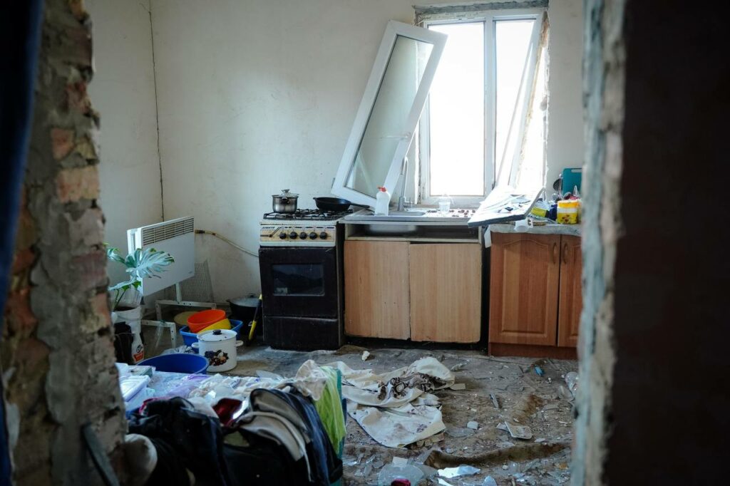 наслідки обстрілу в Полтаві