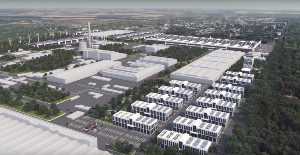 Ілюстративне фото. Ескіз індустріального парку