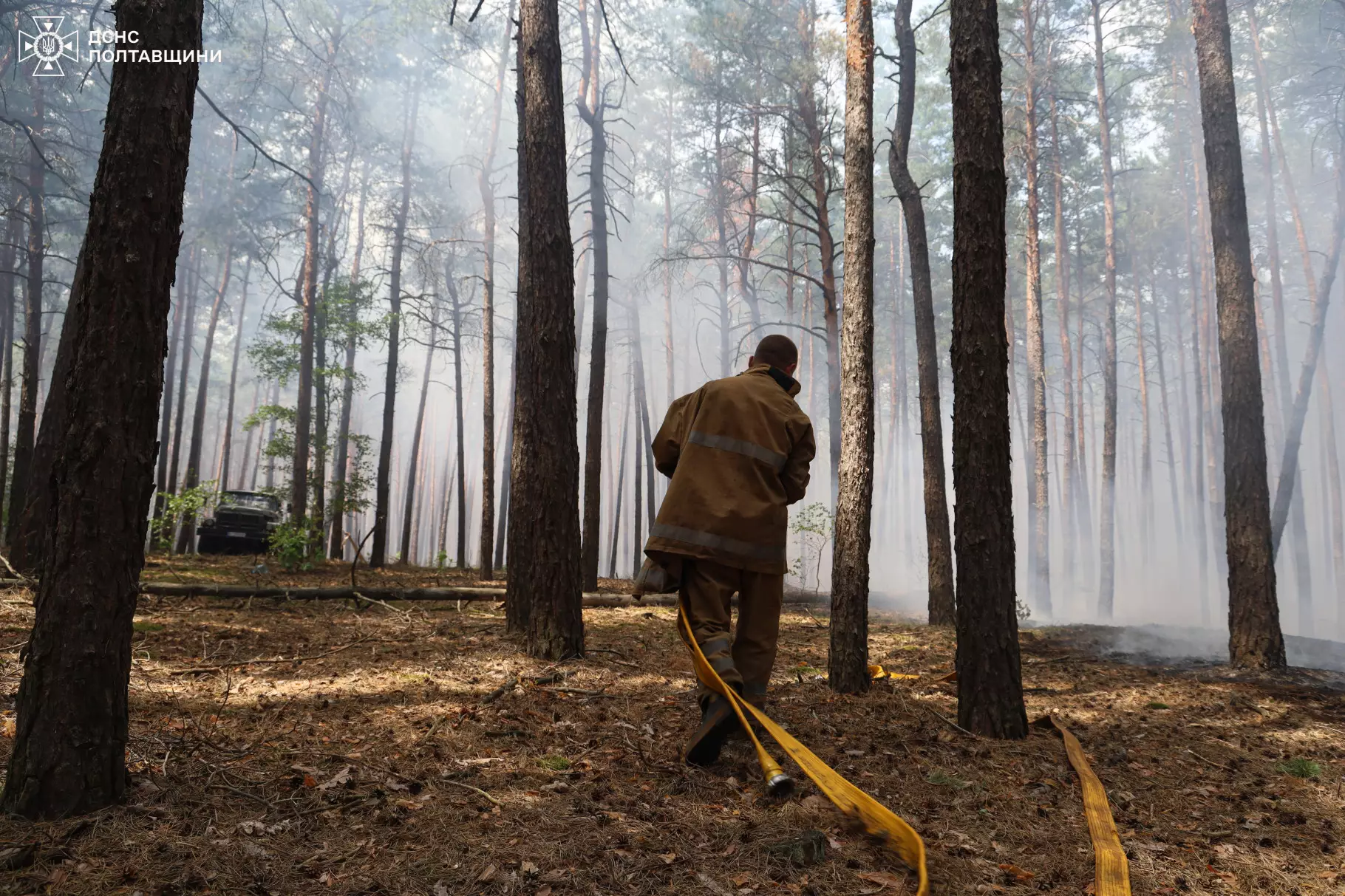 Ілюстративне фото. Пожежа в Полтавському районі