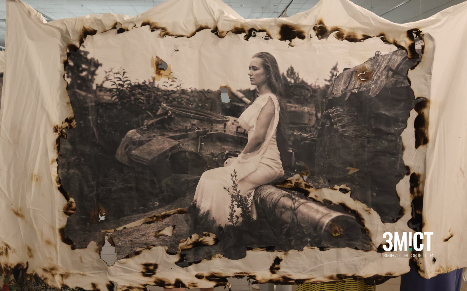 Відкриття виставки «Білим по білому» в Полтаві