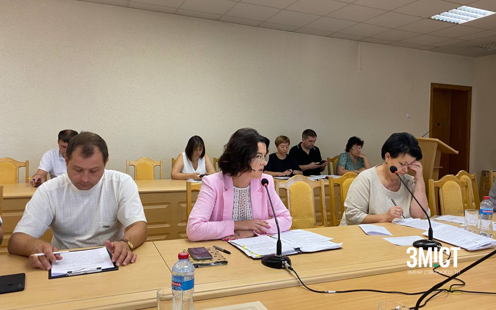 Засідання депутатської комісії в Полтавській обласній раді 7 серпня