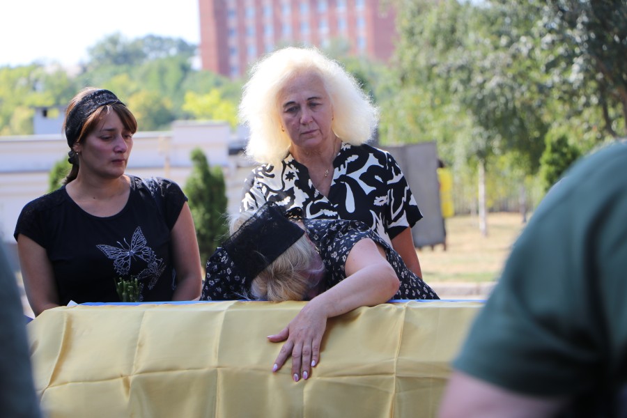 Прощання з Русланом Наджафовим.