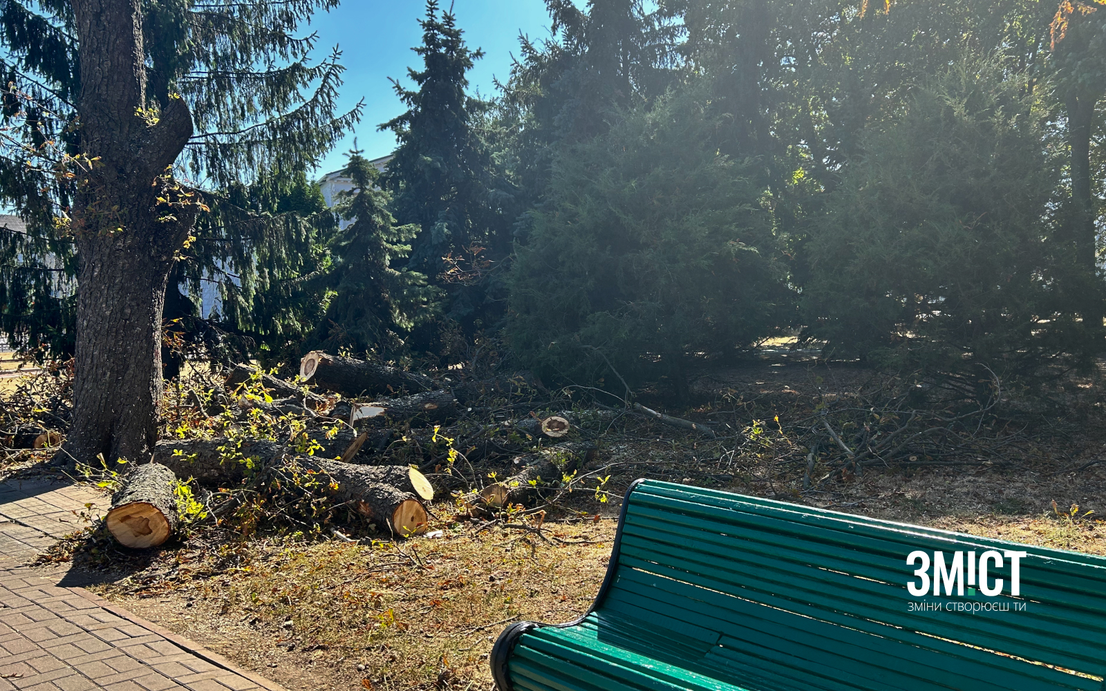 Ілюстративне фото. У Корпусному парку спилюють дерева