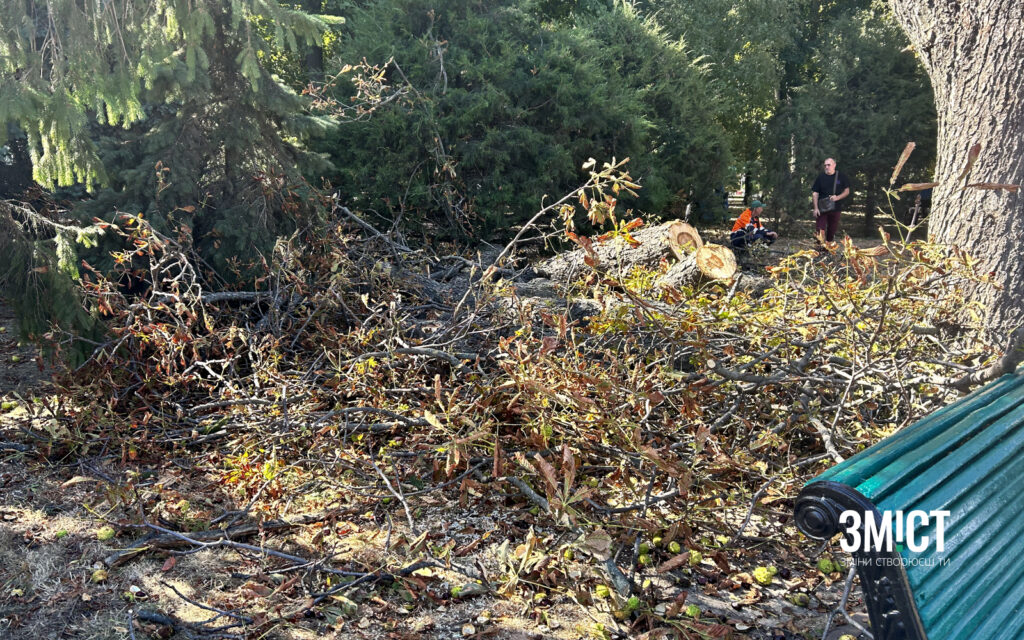 У Корпусному парку