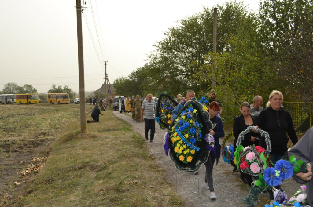 Прощання. Фото: Білицька громада. 