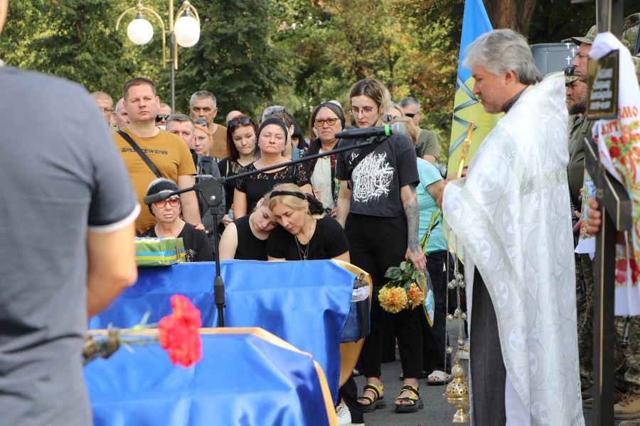 Прощання. Фото: Полтавська міська рада
