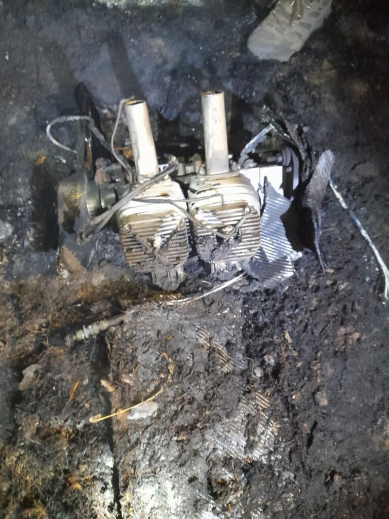 Дрон, яким Росія атакувала Полтаву