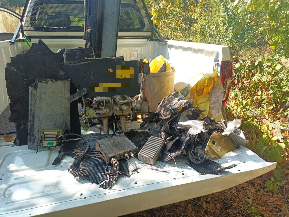 Ілюстративне фото. Збиті дрони, якими атаккували Полтаву