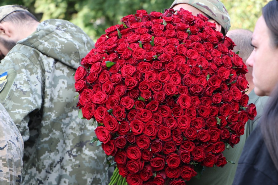 Квіти. Фото: Полтавська міська рада