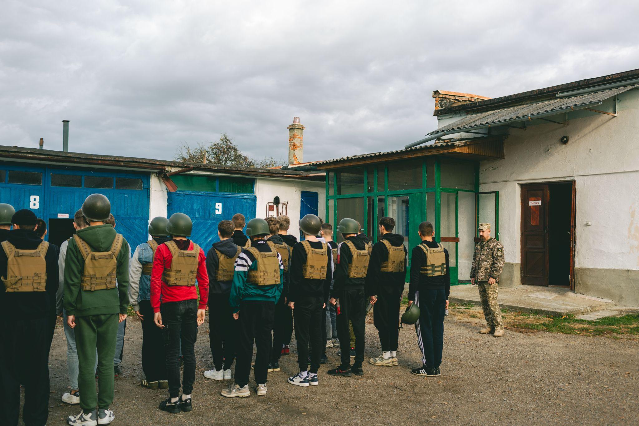 Ілюстративне фото. Урок «Захисту України» в Стрию
