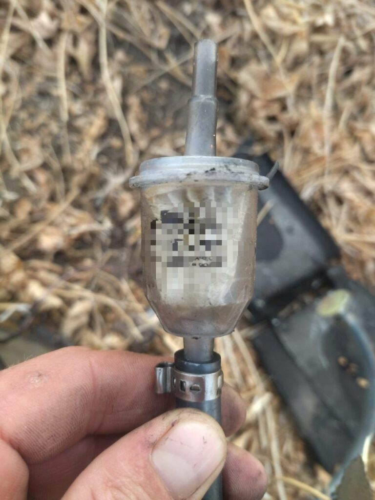 Збитий над Полтавщиною дрон Фото: 17 полтавська бригада НГУ