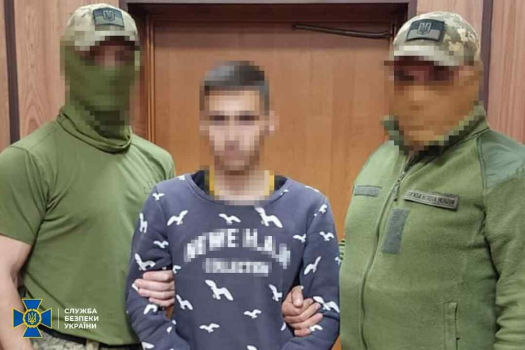 Підпал автівок військових: підозрюваний (Фото СБУ Полтавщини)