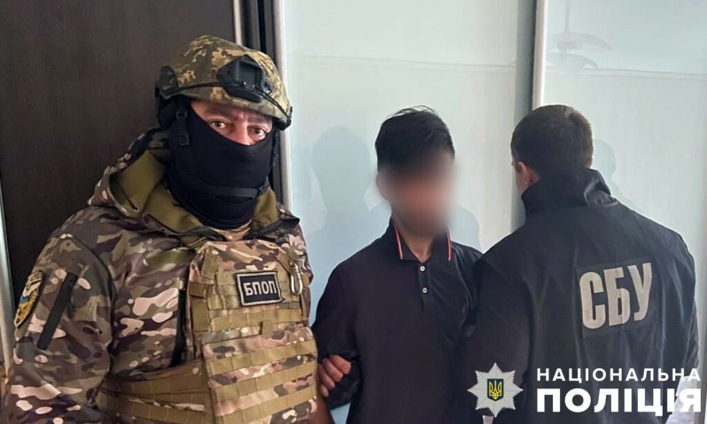 Затримання підозрюваних (Фото поліції Полтавщини)