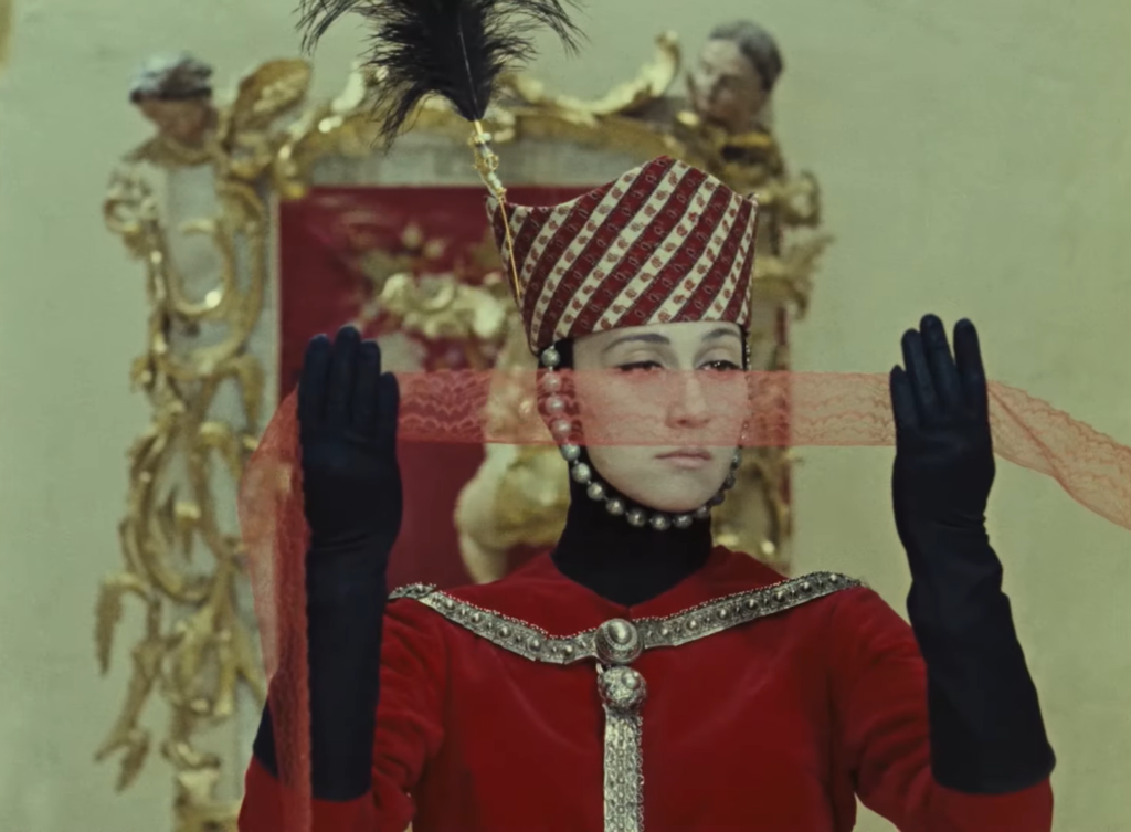 Кадр з фільму «Колір граната».