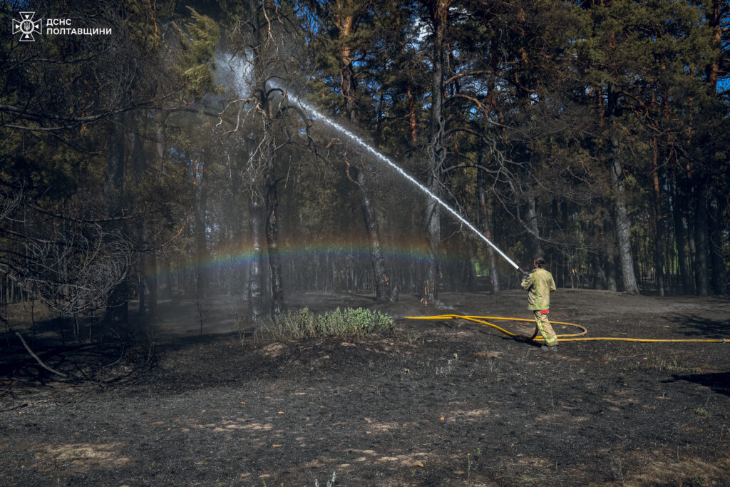 Пожежі на Полтавщині